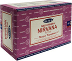 Nirvana Incense Sticks and Incense Stick Holder Bundle Insence Satya Incense