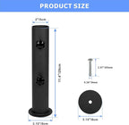 Heavy Duty Universal Granite Umbrella Stand Tube Outdoor, Stone Umbrella Tube Base for Outside, Marble Flag Pole Stake Holder, Table Umbrella Tube Bracket, DIY Patio Umbrella Holder Parts