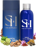 Santal No.33 Hotel Diffuser Oil Refill, 5.07 Fl oz | 150ml, Luxury Home Scent Fragrance Oil for Diffuser Ultrasonic and Waterless Diffuser Oil and Crafting, Long-Lasting Aroma
