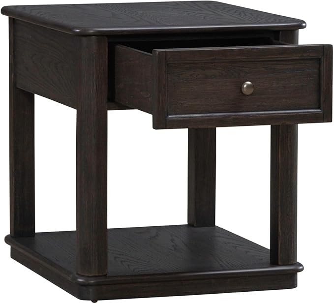 Liberty Furniture Wallace End Table for Living Room - Aged Oak