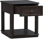 Liberty Furniture Wallace End Table for Living Room - Aged Oak