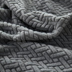 Couch Cushion Covers Sofa Covers Couch Covers for Sofa Pet Friendly Universal Sofa Covers Washable Stretch Slipcovers for Sectional Sofa (Texture Gray,Back Cover L)