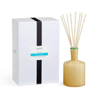 LAFCO New York Signature Reed Diffuser, French Lilac - 15 oz - Up to 9 Months Fragrance Life - Reusable, Hand Blown Glass Vessel - Natural Wood Reeds - Made in The USA