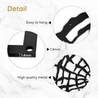 SIGNLEADER Metal Wall Art Decor Wood Rings of Tree Minimalist Modern Abstract Wall Sculpture Hangings Home Decoration for Living Room, Bedroom, Bathroom, Kitchen, Outdoor - 24" Black