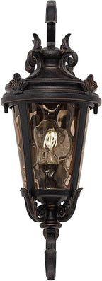 John Timberland Casa Marseille European Vintage Outdoor Wall Light Bronze French Vintage Sconce Fixture Decor for Exterior House Porch Patio Outside Deck Garage Yard Front Door Garden Home