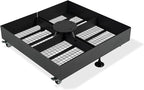 PURPLE LEAF Patio Umbrella Base WK4500 with 4 Lockable Wheels 1100 lbs High Capacity Heavy-Duty Cantilever Offset Steel Weighted Base
