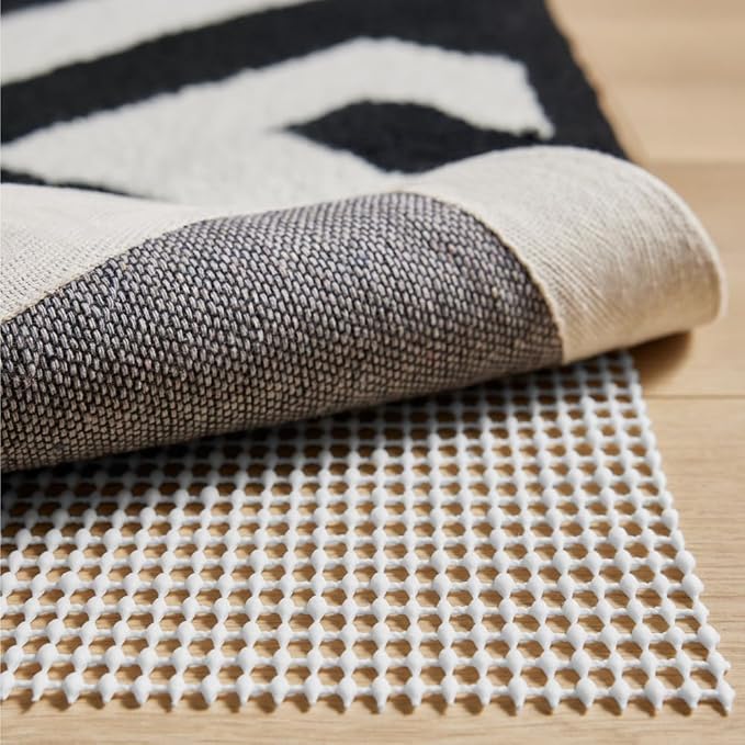 GORILLA GRIP Strong Rug Pad Gripper, 2.5x9 FT, US Designed, Runner Grips Help Keep Area Rugs Safe and in Place, Slip and Skid Resistant Pads for Hard Floors, Under Carpet Cushion Hardwood Protection