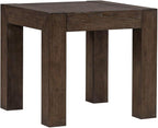 Liberty Furniture Cascade Falls Living Room 3 Piece Set - Cocktail Table, 2 Square End Tables - Satin Espresso