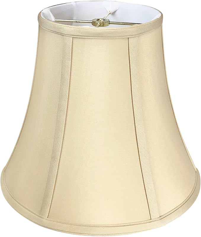 Royal Designs, Inc. BSO-704-12BG True Bell Basic Lamp Shade, 6.5 x 12 x 10.5, Beige