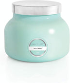 Capri Blue Volcano Scented Candles - Luxury Glass Jar Candles for Home Scented with Tropical Fruit & Sugared Citrus - Soy Wax Blend - Capri Blue Volcano - Aqua Color (19 oz)