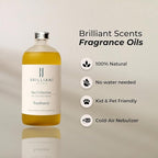 Brilliant Scents Atlantis Escape Fragrance Oil 200ml - Premium Diffuser Oil for Home, Office, Hotels - Long Lasting, Plant-Based, Meets IFRA Standards, USA-Made - Neroli, Orange Blossom, Vanilla