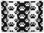 VUMIVI Pet Paws Tapestry Cute Puppy Kitten Black White Animal Paws Modern Funny Art Tapestry Wall Hanging for Living Room Bedroom Dorm Classroom Aesthetic Decor W80xL60in