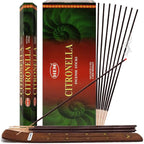 Citronella Incense Sticks and Incense Stick Holder Bundle Insence Insense Hem Incense Sticks