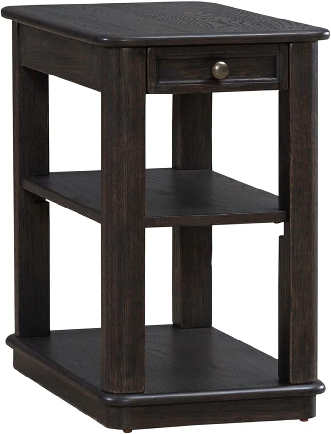 Liberty Furniture Wallace Chair Side Table for Living Room - Aged Oak