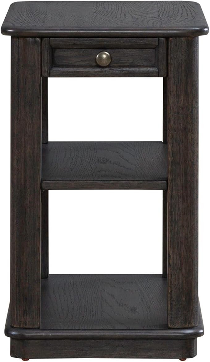 Liberty Furniture Wallace Chair Side Table for Living Room - Aged Oak