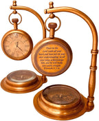 ALADEAN Decorative Table Compass | Desk Compass - Decorative Shelf Compass Vintage Table Top Decorative Gift (My Love)