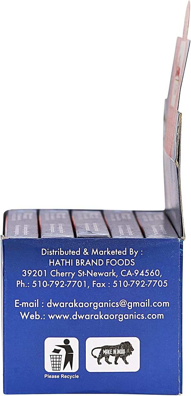Dwaraka - Incense Sticks - Nag Champa Incense, 100 Sticks, All Natural, Chemical Free
