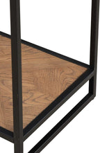Liberty Furniture Bedford Chairside Table for Living Room - Weathered Oak