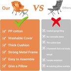Tangerine Lazy Chair with Ottoman, Large Velvet Lounge Accent Chair with a Throw Pillow, Comfy Leisure Sofa Chair for Living Room Bedroom Dorm Room Office Apartment Reading Relaxing Use