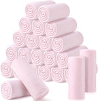 Shimeyao 24 Packs Fleece Throw Blanket Soft Warm Lightweight Fleece Blanket Cozy Throw Bulk for Bed Couch Sofa Home Office Wedding Gifts Suitable for Seasons, 50 x 60 Inches (Light Pink)