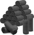 24 Pcs Soft Fleece Blankets Bulk 60 x 50 in, Lightweight Throw Blankets in Bulk Cozy Wool Bulk Blankets for Wedding Bed Couch Use Gifts & Home, Homeless Men Women (Black)