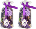 Potpourri Bags,Home Fragrance Sachet Petal,Potpourri Bowl Filler,vase Filler for Families, Weddings, Cars, Coffee Shops, etc Decoration, 2 Bags/10oz (Lavender)