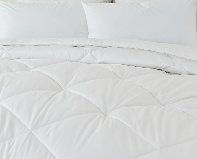 Down Alternative Duvet Comforter 100% Peruvian Alpaca Wool Fill - All-Season Hypoallergenic Thermal Control - All natural sustainable, Twin/Twin X-Large