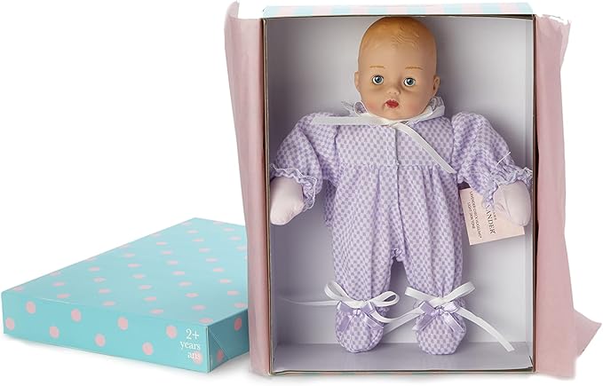 Madame Alexander 12" Lavender Check Huggums, Medium Skin Tone