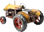 YCHTEWY-Iron Classic Car Model Collectible Vehicle Decoration, Metal Truck Christmas Decor ，Unique Blend of Vintage, Rustic, Farmhouse Truck Decor for Table Top Decor. (E)
