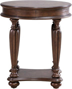 Liberty Furniture Allington Oval End Table for Living Room - Satin Sienna