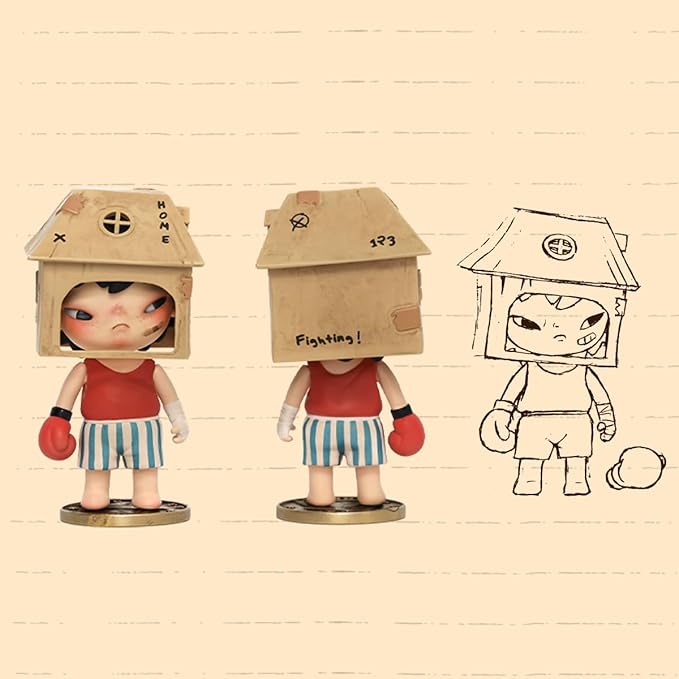 POP MART Hirono The Other One Blind Box Figures, Random Design Box Toys for Modern Home Decor, Collectible Toy Set for Desk Accessories, 1PC