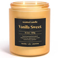 Vanilla Candle, 14.1 oz Scented Candles for Home, 2 Wicks Blended Scents Candles for Women and Men, Birthday Gifts for Women (Vanilla+Lily+Jasmine)