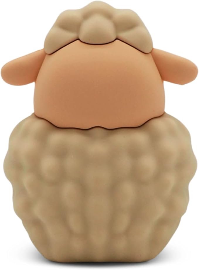 Sweethearts Figurine – Miniature Home Accent, Small Tabletop Ornament for Shelf, Desk, or Living Room Décor – Sheep