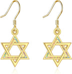URONE 925 Sterling Silver Earrings Hook Dangle Earrings Jewelry Gifts for Women