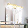 Ralbay 24inch Gold Vanity Light with 5 Color Temperature (2700K-6000K) Dimmable Acrylic Metal 24W LED Modern Matte Gold Bathroom Vanity Light Bar