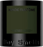 Hinoki Fantôme Scented Candles for Men and Women - 8.5 oz - Soy, Coconut Wax Candle Blend - Aromatic Candles for Home with Japanese Cypress, Jasmine and Smoked Amber - 50-Hour Burn - Cotton Wick.