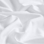 Bedsure Bright White Duvet Cover Queen Size - 3 Pieces Prewashed Extra Soft Bedding Set, Includes 1 Duvet Cover 90x90 Inches with Zipper Closure & 2 Pillow Shams, Comforter Not Included
