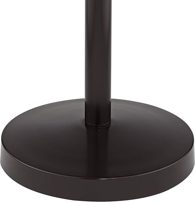 360 Lighting Modern Industrial Torchiere Floor Lamp 3-in-1 Design 70" Tall Tiger Bronze Brown Metal White Glass Dome Shade Decor for Living Room Reading House Bedroom Family Home Office