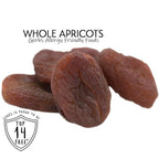 Gerbs Dried Apricots 2 lbs. | Unsulfured, No Artificial Additives, Resealable Bag | Naturally Sweet & Chewy | Top 14 Allergen-Free