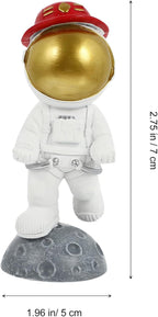 Astronaut Eyeglasses Stand Glasses Holder Storage Rack Space-Themed Home Ornament Desktop Display Organizer for Glasses Storage