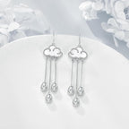 URONE 925 Sterling Silver Earrings Hook Dangle Earrings Jewelry Gifts for Women