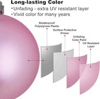 Bubblegun Pink 1.6" Small Christmas Balls Christmas Tree Decoration Ornaments Shatterproof Hanging Balls for Birthday Halloween Holiday Wedding Decorations Set of 12pcs