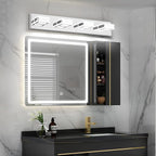 SOLFART 4 Light Vanity Light Bathroom Lights Over Mirror Modern Lights Over Mirror Gloss Chrome LED Bathroom Wall Lighting