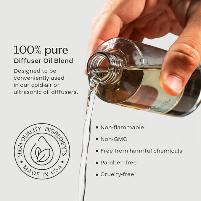 AromaPlan Hotel Scents, Inspired by A+F Fierce, 5 Fl Oz (148ml)-Home Luxury Scents & 5 Star Hotel Scents for Diffuser, USA Made, Bigger Bottle, Bolder Aroma & Longer Lasting