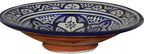 Ceramic Plates Moroccan Handmade Serving, Wall Hanging, Exquisite Colors Decorative Large 12 inches Diameter