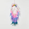 7 Chakras Dream Catchers Tree of Life Dream Catcher Colorful Feather Butterfly Dreamcatcher Wall Decor with Rainbow Healing Crystal Stone Wall Art for Bedroom Home Decor Bless Gift Wedding Party