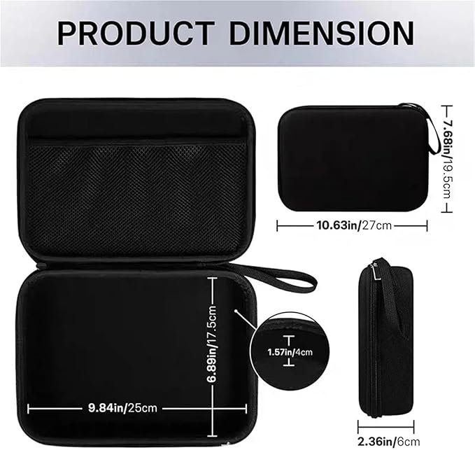 Adjustable 4/7 Slot Eyeglasses Holder Storage Box Portable Sunglasses Organizer Case Sunglass Storage Holder(Small)