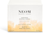 NEOM- Happiness Scented Candle, 3 Wick | Essential Oil Aromatherapy Candle | Neroli, Mimosa & Lemon | Scent to Make You Happy