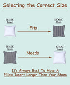 Pillowflex Premium Polyester Throw Pillow Insert - 28x28 - Ultra Soft Square Throw Pillow, Couch Sham, Lumbar, Back, Sofa - Machine Washable - Decorative Accent Form - 1 Soft Pillow