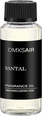 Hotel Scnet Diffuser Oil Santal 4.1 Fl (120ml) - Air Freshener Hotel&Car,Home- Luxury Essential Oils for Diffuser Refill - Longer Lasting, Stronger Scent-Suitable for waterless diffusers